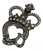 NUMBER (N)INE×JAM HOME MADEナンバーナイン×ジャムホームメイド）の古着「ハート涙ブローチ」｜シルバー