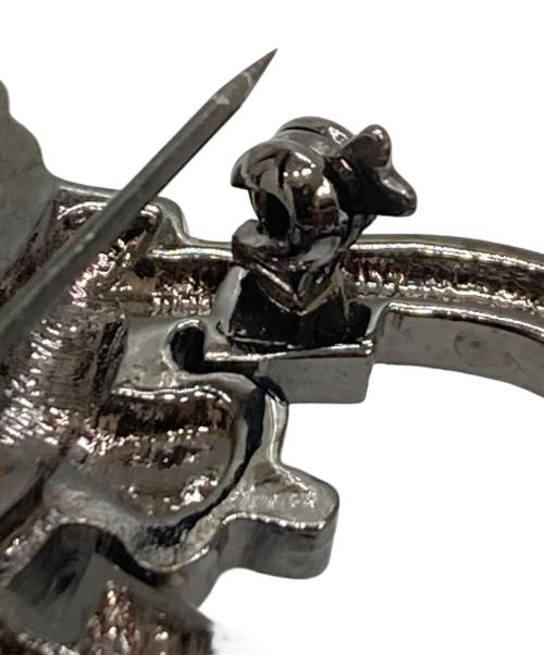 NUMBER (N)INE（ナンバーナイン）NUMBER (N)INE (ナンバーナイン) JAM HOME MADE (ジャムホームメイド) ハート涙ブローチ シルバーの古着・服飾アイテム