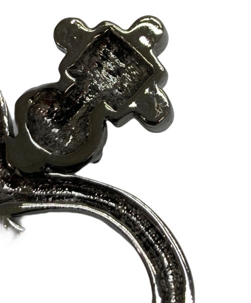 NUMBER (N)INE（ナンバーナイン）NUMBER (N)INE (ナンバーナイン) JAM HOME MADE (ジャムホームメイド) ハート涙ブローチ シルバーの古着・服飾アイテム