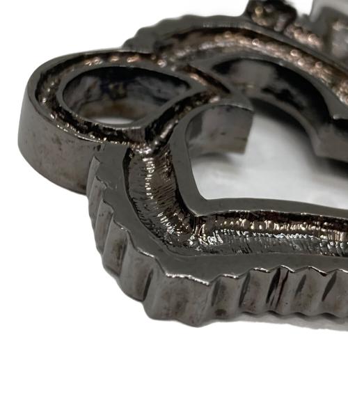 NUMBER (N)INE（ナンバーナイン）NUMBER (N)INE (ナンバーナイン) JAM HOME MADE (ジャムホームメイド) ハート涙ブローチ シルバーの古着・服飾アイテム