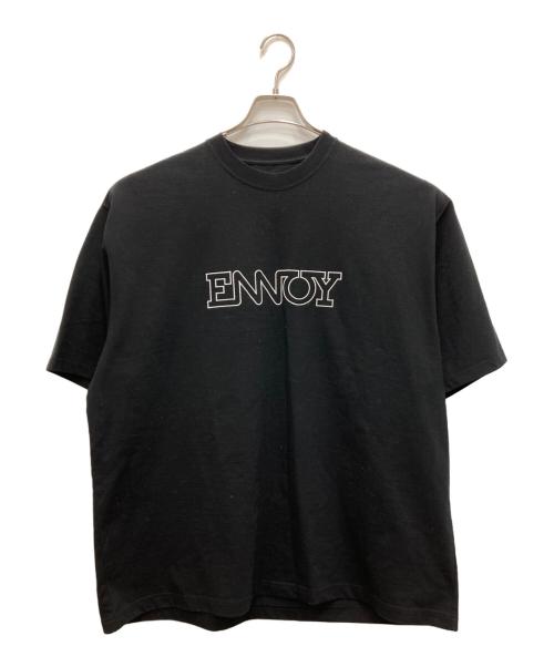 ENNOY（エンノイ）ENNOY (エンノイ) Electric Logo EMB T-Shirt ブラック サイズ:XLの古着・服飾アイテム