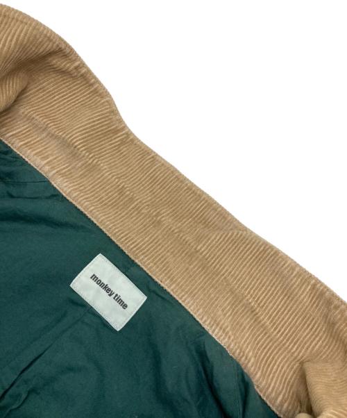 MONKEY TIME（モンキータイム）MONKEY TIME (モンキータイム) DUCK JIP JACKET グリーン サイズ:Mの古着・服飾アイテム