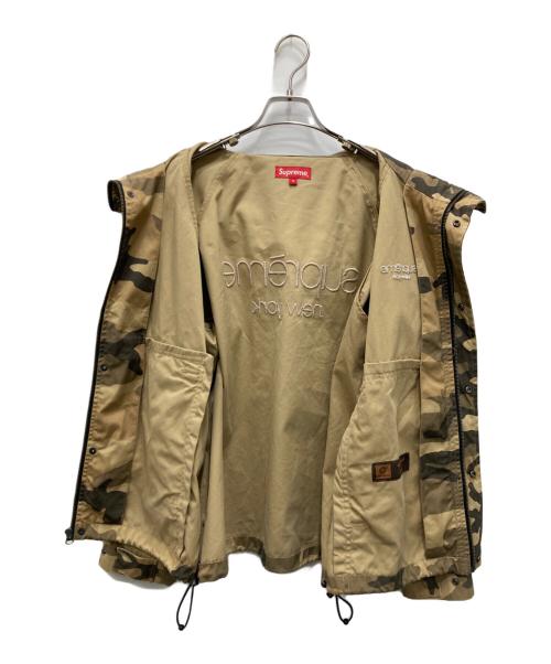 SUPREME（シュプリーム）SUPREME (シュプリーム) カモ柄コットンフィールドジャケット ベージュ サイズ:Sの古着・服飾アイテム