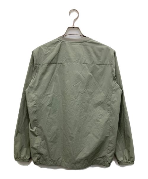 Snow peak（スノーピーク）Snow peak (スノーピーク) Stretch Packable Pullover グリーン サイズ:Mの古着・服飾アイテム