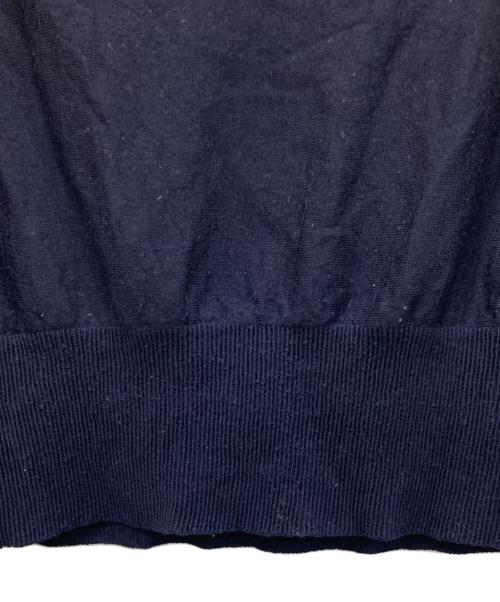 Maison Martin Margiela（メゾンマルタンマルジェラ）Maison Martin Margiela (メゾンマルタンマルジェラ) ウール ハイゲージ タートルネックニット ネイビー サイズ:1の古着・服飾アイテム