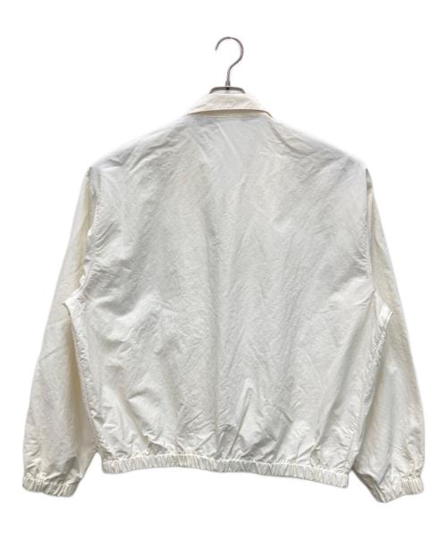 POLO RALPH LAUREN（ポロ・ラルフローレン）POLO RALPH LAUREN (ポロ・ラルフローレン) ナイロンスイングトップ ホワイト サイズ:XLの古着・服飾アイテム