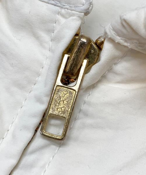 POLO RALPH LAUREN（ポロ・ラルフローレン）POLO RALPH LAUREN (ポロ・ラルフローレン) ナイロンスイングトップ ホワイト サイズ:XLの古着・服飾アイテム