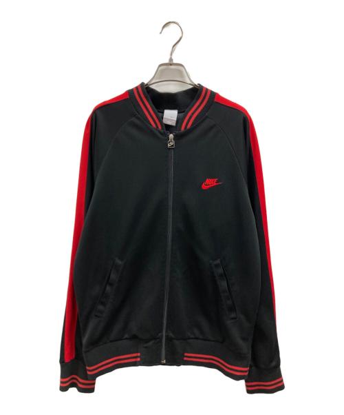 NIKE（ナイキ）NIKE (ナイキ) トラックジャケット レッド×ブラック サイズ:Lの古着・服飾アイテム