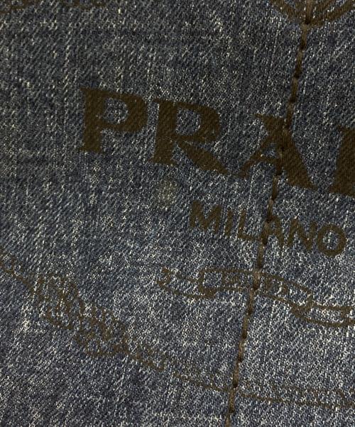PRADA（プラダ）PRADA (プラダ) カナパデニムハンドバッグ インディゴの古着・服飾アイテム