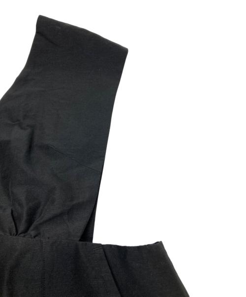 JANE SMITH（ジェーンスミス）JANE SMITH (ジェーンスミス) FRONTZIP BALOON ONEPIECE ブラック サイズ:38の古着・服飾アイテム