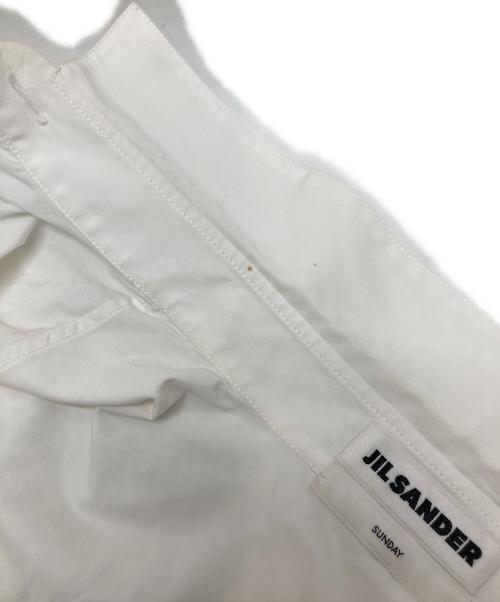 JIL SANDER（ジルサンダー）JIL SANDER (ジルサンダー) SUNDAY シャツワンピース ホワイト サイズ:32の古着・服飾アイテム
