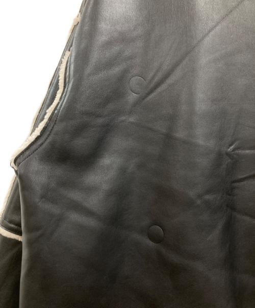 ETRE TOKYO（エトレトウキョウ）ETRE TOKYO (エトレトウキョウ) リバーシブルムートンブルゾン ブラック サイズ:Mの古着・服飾アイテム