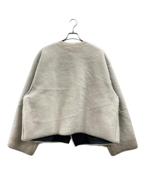 ETRE TOKYO（エトレトウキョウ）ETRE TOKYO (エトレトウキョウ) リバーシブルムートンブルゾン ブラック サイズ:Mの古着・服飾アイテム