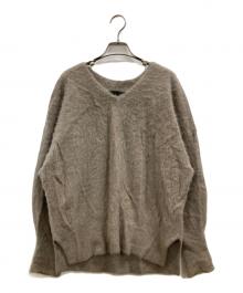 journal standard L'essage（ジャーナルスタンダード レサージュ）の古着「FOX CASHMERE オフプルオーバー」｜ブラウン