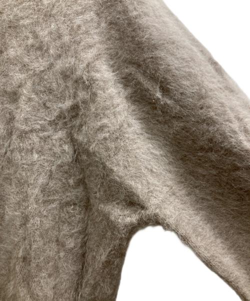 journal standard L'essage（ジャーナルスタンダード レサージュ）journal standard L'essage (ジャーナルスタンダード レサージュ) FOX CASHMERE オフプルオーバー ブラウン サイズ:不明(実寸参照)の古着・服飾アイテム