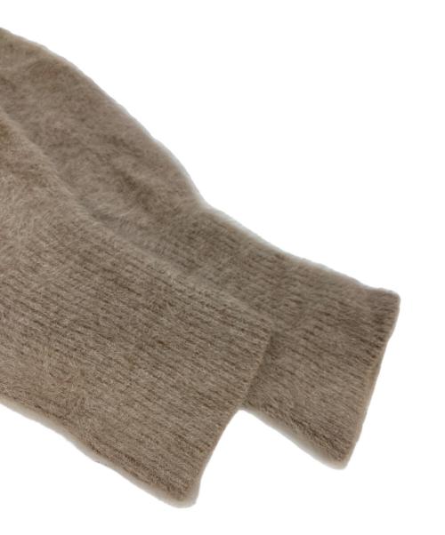 journal standard L'essage（ジャーナルスタンダード レサージュ）journal standard L'essage (ジャーナルスタンダード レサージュ) FOX CASHMERE オフプルオーバー ブラウン サイズ:不明(実寸参照)の古着・服飾アイテム