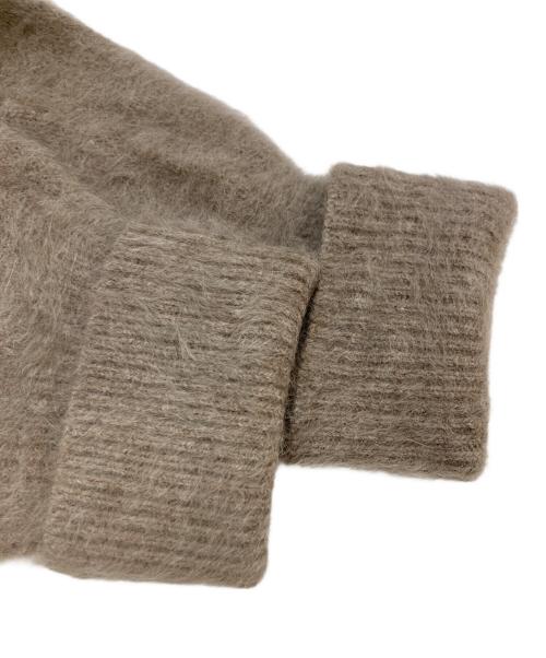 journal standard L'essage（ジャーナルスタンダード レサージュ）journal standard L'essage (ジャーナルスタンダード レサージュ) FOX CASHMERE オフプルオーバー ブラウン サイズ:不明(実寸参照)の古着・服飾アイテム
