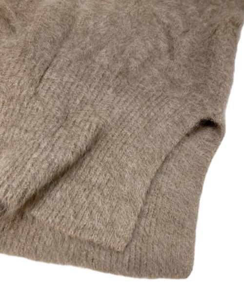 journal standard L'essage（ジャーナルスタンダード レサージュ）journal standard L'essage (ジャーナルスタンダード レサージュ) FOX CASHMERE オフプルオーバー ブラウン サイズ:不明(実寸参照)の古着・服飾アイテム