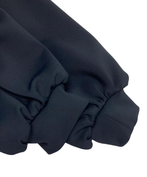 UNITED ARROWS（ユナイテッドアローズ）UNITED ARROWS (ユナイテッドアローズ) SPONGY サイド パールモチーフ ブラウス ネイビー サイズ:38の古着・服飾アイテム