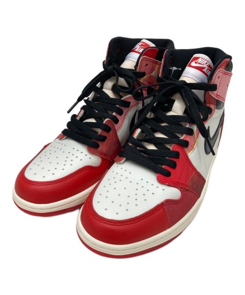 NIKE（ナイキ）NIKE (ナイキ) SPIDER-MAN (スパイダーマン) Air Jordan 1 Retro High OG SP レッド×ホワイト サイズ:28の古着・服飾アイテム