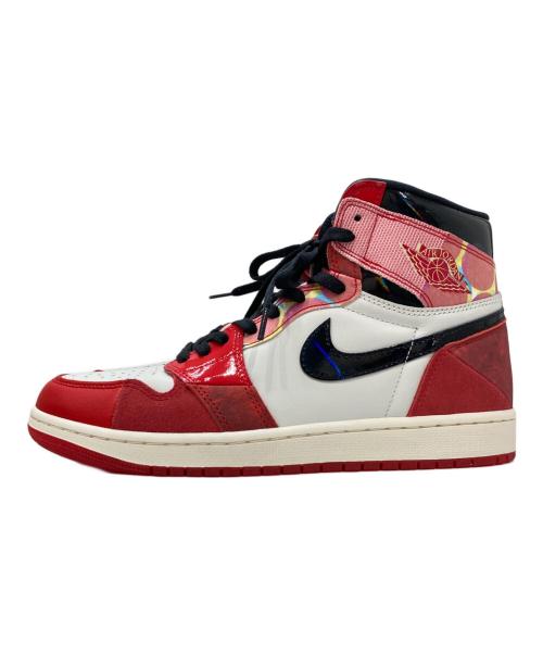 NIKE（ナイキ）NIKE (ナイキ) SPIDER-MAN (スパイダーマン) Air Jordan 1 Retro High OG SP レッド×ホワイト サイズ:28の古着・服飾アイテム