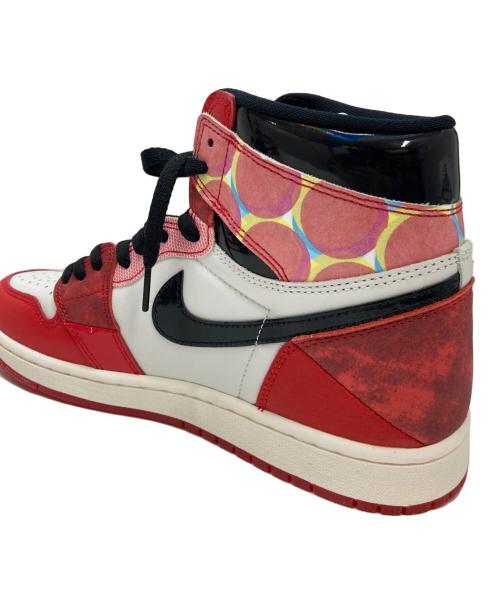 NIKE（ナイキ）NIKE (ナイキ) SPIDER-MAN (スパイダーマン) Air Jordan 1 Retro High OG SP レッド×ホワイト サイズ:28の古着・服飾アイテム