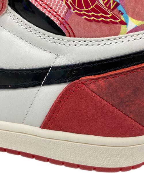 NIKE（ナイキ）NIKE (ナイキ) SPIDER-MAN (スパイダーマン) Air Jordan 1 Retro High OG SP レッド×ホワイト サイズ:28の古着・服飾アイテム