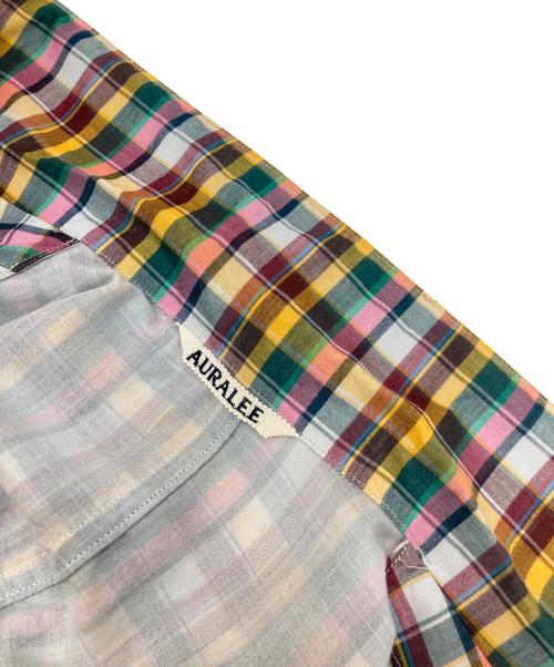 AURALEE（オーラリー）AURALEE (オーラリー) GIZA LIGHT WEIGHT DOUBLE-CLOTH BLOUSON イエロー サイズ:1の古着・服飾アイテム