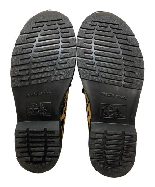 Dr.Martens（ドクターマーチン）Dr.Martens (ドクターマーチン) WACKO MARIA (ワコマリア) タイガーカモハラコ3ホールシューズ イエロー サイズ:UK5の古着・服飾アイテム