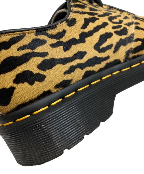Dr.Martens（ドクターマーチン）Dr.Martens (ドクターマーチン) WACKO MARIA (ワコマリア) タイガーカモハラコ3ホールシューズ イエロー サイズ:UK5の古着・服飾アイテム