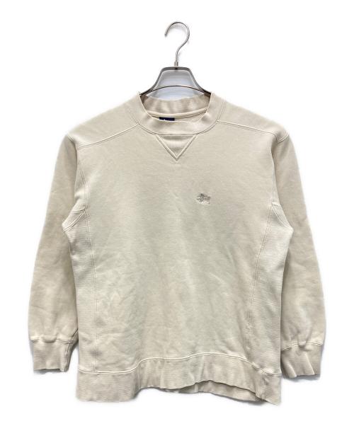 stussy（ステューシー）stussy (ステューシー) ショーンフォントロゴクルーネックスウェット アイボリー サイズ:XSの古着・服飾アイテム