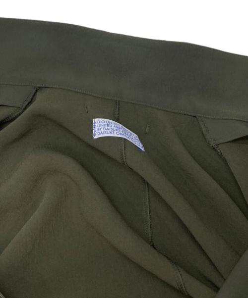 UNITED ARROWS（ユナイテッドアローズ）UNITED ARROWS (ユナイテッドアローズ) スタンドジップアップジャケット オリーブ サイズ:Mの古着・服飾アイテム