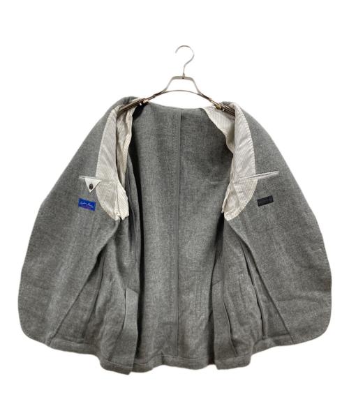 Hilton（ヒルトン）Hilton (ヒルトン) ウールテーラードジャケット グレー サイズ:不明(実寸参照)の古着・服飾アイテム