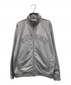 stussyステューシー）の古着「トラックジャケット」｜グレー