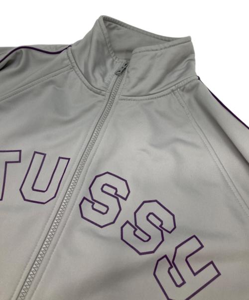 stussy（ステューシー）stussy (ステューシー) トラックジャケット グレー サイズ:Mの古着・服飾アイテム