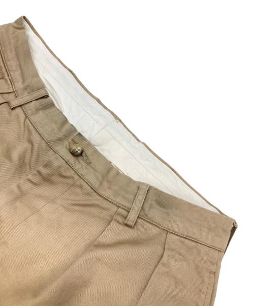 Unlikely（アンライクリー）Unlikely (アンライクリー) Sawtooth Flap 2P Trousers ベージュ サイズ:Mの古着・服飾アイテム