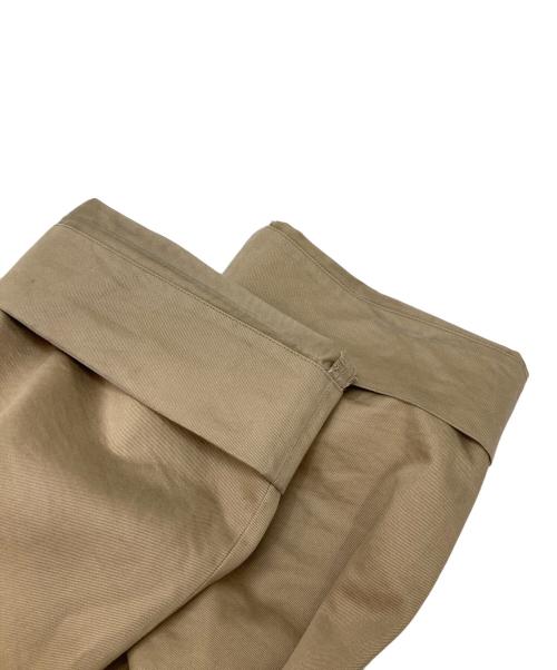 Unlikely（アンライクリー）Unlikely (アンライクリー) Sawtooth Flap 2P Trousers ベージュ サイズ:Mの古着・服飾アイテム