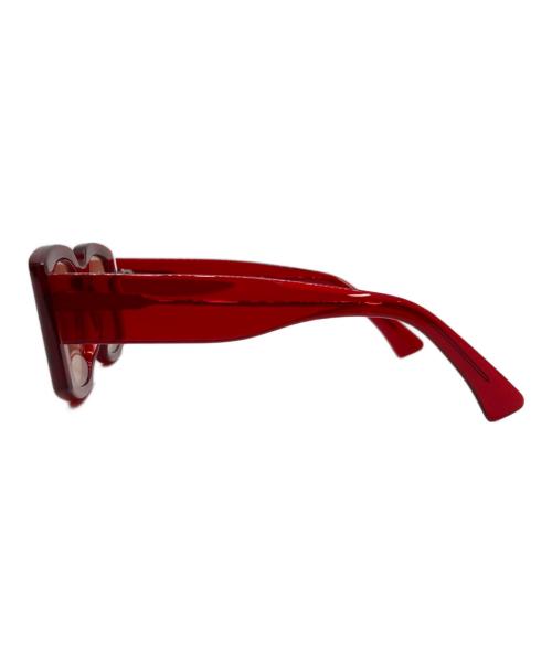 VIRGIL NORMAL（ヴァージルノーマル）VIRGIL NORMAL (ヴァージルノーマル) WAITING FOR THE SUN (ウェイティング フォー ザ サン) Bobby E14 Clear Red レッド サイズ:52▢22-145の古着・服飾アイテム