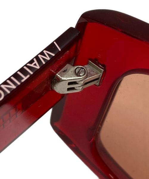 VIRGIL NORMAL（ヴァージルノーマル）VIRGIL NORMAL (ヴァージルノーマル) WAITING FOR THE SUN (ウェイティング フォー ザ サン) Bobby E14 Clear Red レッド サイズ:52▢22-145の古着・服飾アイテム