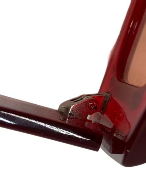 VIRGIL NORMAL（ヴァージルノーマル）VIRGIL NORMAL (ヴァージルノーマル) WAITING FOR THE SUN (ウェイティング フォー ザ サン) Bobby E14 Clear Red レッド サイズ:52▢22-145の古着・服飾アイテム