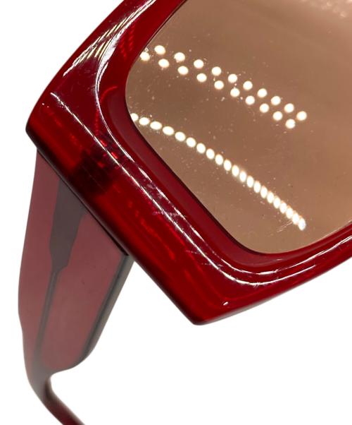 VIRGIL NORMAL（ヴァージルノーマル）VIRGIL NORMAL (ヴァージルノーマル) WAITING FOR THE SUN (ウェイティング フォー ザ サン) Bobby E14 Clear Red レッド サイズ:52▢22-145の古着・服飾アイテム