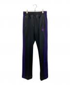 Needlesニードルズ）の古着「NARROW TRACK PANTS」｜パープル×ブラック