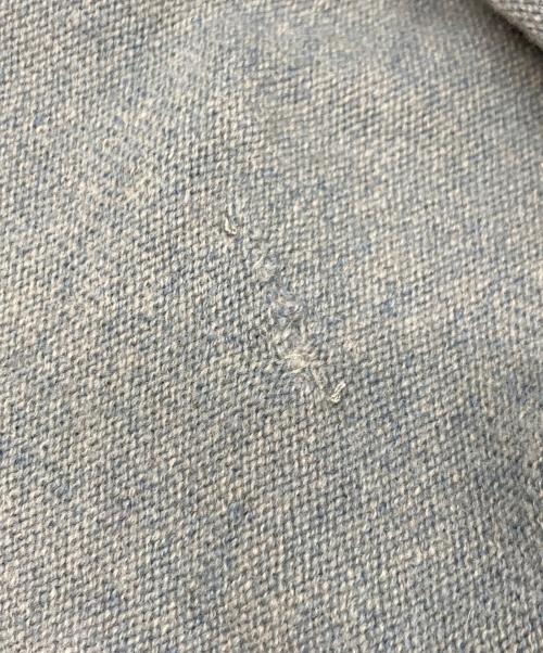 COMME des GARCONS HOMME PLUS（コムデギャルソンオムプリュス）COMME des GARCONS HOMME PLUS (コムデギャルソンオムプリュス) クルーネックデザインニット ブルー サイズ:Sの古着・服飾アイテム