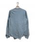 COMME des GARCONS HOMME PLUS (コムデギャルソンオムプリュス) クルーネックデザインニット ブルー サイズ:S：8000円