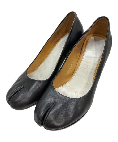 Maison Margiela 22（メゾンマルジェラ）Maison Margiela 22 (メゾンマルジェラ) 足袋ヒールパンプス ブラック サイズ:36の古着・服飾アイテム