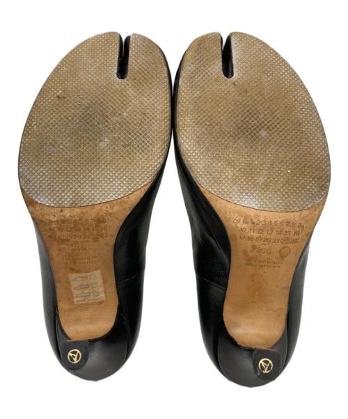 Maison Margiela 22（メゾンマルジェラ）Maison Margiela 22 (メゾンマルジェラ) 足袋ヒールパンプス ブラック サイズ:36の古着・服飾アイテム