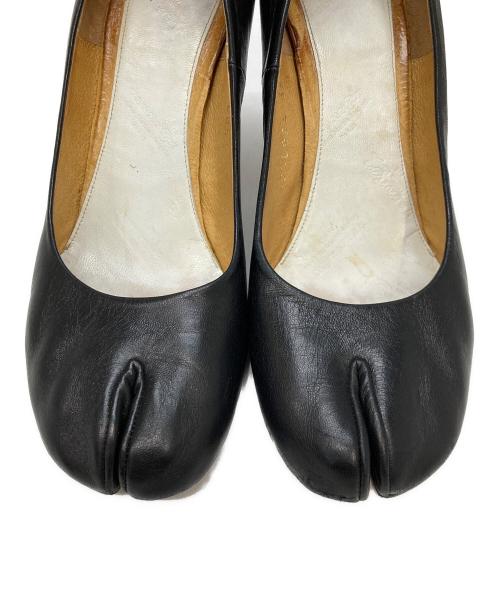 Maison Margiela 22（メゾンマルジェラ）Maison Margiela 22 (メゾンマルジェラ) 足袋ヒールパンプス ブラック サイズ:36の古着・服飾アイテム