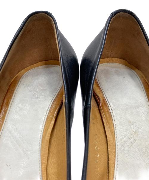 Maison Margiela 22（メゾンマルジェラ）Maison Margiela 22 (メゾンマルジェラ) 足袋ヒールパンプス ブラック サイズ:36の古着・服飾アイテム