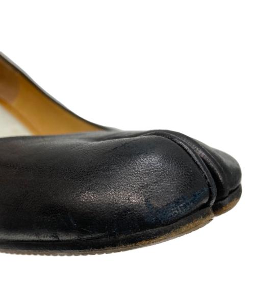 Maison Margiela 22（メゾンマルジェラ）Maison Margiela 22 (メゾンマルジェラ) 足袋ヒールパンプス ブラック サイズ:36の古着・服飾アイテム