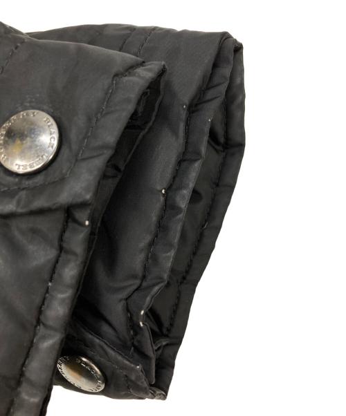 BURBERRY BLACK LABEL（バーバリーブラックレーベル）BURBERRY BLACK LABEL (バーバリーブラックレーベル) ファー付ダウンジャケット ブラック サイズ:Lの古着・服飾アイテム